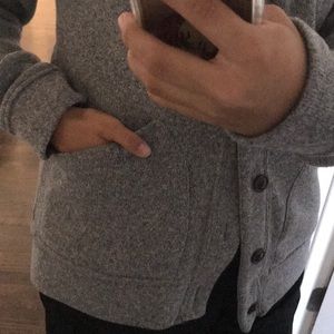 Old Navy Men’s Gray Stitch Coat